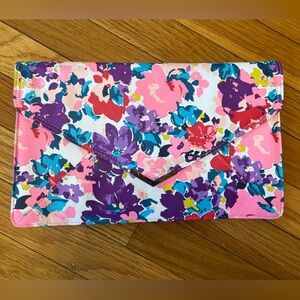 Lulu Floral Clutch in Pink and Purple